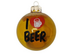 Kép 2/2 - I love beer felirat 8cm - Karácsonyfadísz
