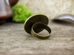Kép 2/2 - Üveglencsés levendula gyűrű