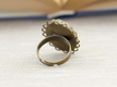 Kép 2/2 - Üveglencsés pillangó gyűrű