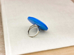 Kép 2/2 - Kék gombos gyűrű