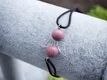 Önszeretet angyal rodokrozit microcord karkötő