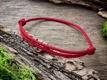 Kép 4/7 - Kabbala védelmező vörös paracord karkötő