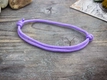 Kép 1/2 - Találékonyság lila paracord karkötő