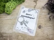 Leszel a koszorúslányom kulcstartó rózsakvarccal