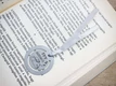 Kép 3/3 - Itt aludtam el zzz oldaljelölő acél kör könyvjelző