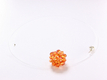 Kép 1/3 - Swarovski kristályokból fűzött medál damil nyakláncon