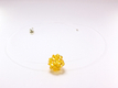 Kép 1/3 - Swarovski kristályokból fűzött medál damil nyakláncon