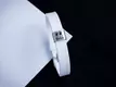 Kép 1/5 - Kézlenyomat egyedi medálos MoMents fehér színű szilikon karkötő