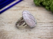 Kép 5/10 - Életfa rózsakvarc ezüst színű gyűrű