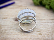 Kép 3/7 - Életfa opalit ezüst színű gyűrű
