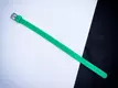 Kép 5/5 - Valentin egyedi medálos MoMents zöld színű szilikon karkötő