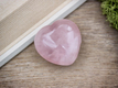 Kép 3/6 - Heart rózsakvarc közepes ásvány szív