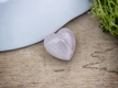 Kép 3/5 - Heart rózsakvarc kicsi ásvány szív