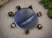 Shapes naturális tigrisszem és achát ásvány szett