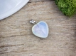 Kép 2/6 - Szív opalit üveg ásvány medál