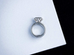 Kép 1/2 - Gyűrű cirkónia kristályos ezüst színű MoMents charm