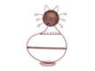 Kép 6/9 - Cicó macska alakú bronz színű ékszertartó