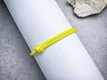 Kép 2/3 - Hangulatos sárga paracord karkötő