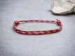 Kép 1/3 - Nyughatatlan vörös paracord gyerek karkötő