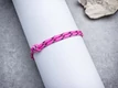 Kép 2/4 - Motivált pink paracord karkötő