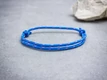Kép 1/4 - Lehetséges kék paracord karkötő