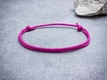 Kép 1/2 - Megérzés pink paracord karkötő