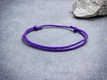 Kép 1/5 - Nyugtató lila paracord karkötő