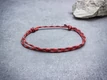 Kép 1/4 - Nyughatatlan vörös paracord karkötő