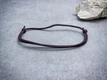Kép 1/2 - Szerénység barna paracord karkötő