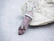 Kép 1/4 - Rodonit kétcsúcsos ásvány medál