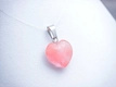 Kép 1/5 - Cseresznye kvarc szív ásvány medál