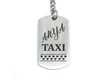 Kép 1/6 - Anya taxi bérlet acél medálos kulcstartó