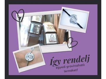 Így rendelj egyedi gravírozható terméket!