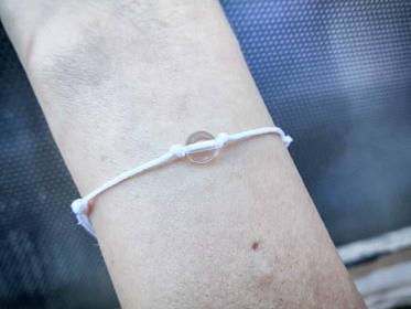 Fehér pöttöm tisztaság hegyikristály ásvány karkötő