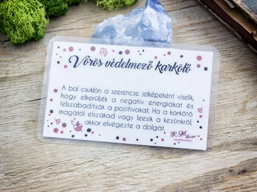 Kabbala védelmező kártya
