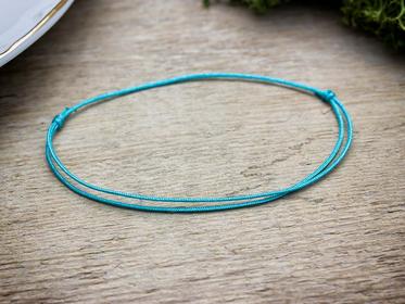 Nyugalom menta microcord karkötő