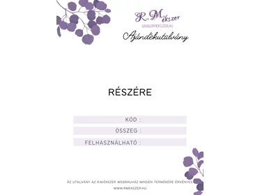 RMékszer ajándékutalvány - 10 000 Ft