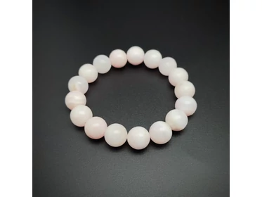 Manganokalcit golyó karkötő 12mm