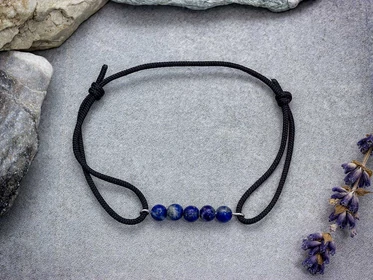 Crystal Chic lápisz lazuli ásvány karkötő