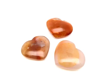 Karneol szív 3-3,5cm