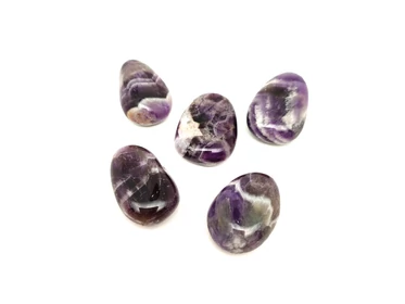 25/30mm Ametiszt chevron csepp