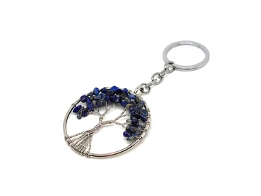 Életfa drótos lapis kulcstartó 5cm