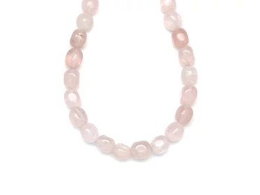 Rózsakvarc pebble 6-9x8-11mm
