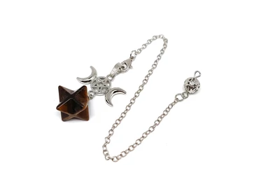 Inga merkaba istennő Tigrisszem 2x2cm