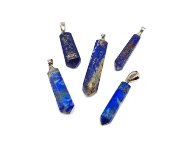 Csúcs medál Lapis lazuli 2,5-5cm