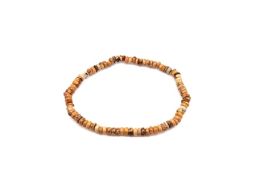 Jáspis kép korong karkötő 4x2,5mm
