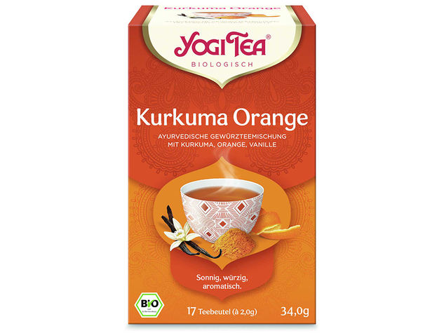 Yogi Tea® Kurkuma narancs bio tea