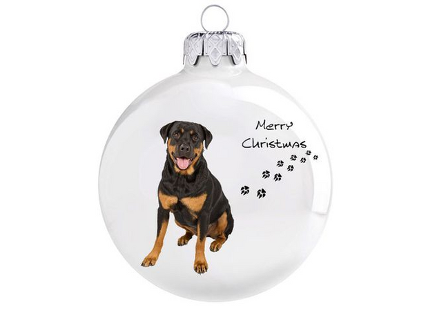 Rottweiler - Karácsonyfadísz