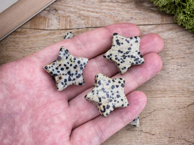 Star dalmata jáspis ásvány csillag