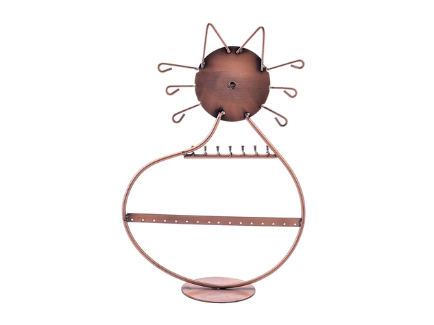 Cicó macska alakú bronz színű ékszertartó